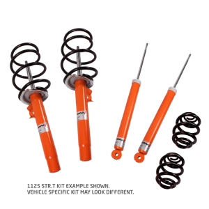 Volvo V70 Coilover Suspension Kit - KONI - STR.T Kit with Eibach Lowering Springs - Orange - `98-`00